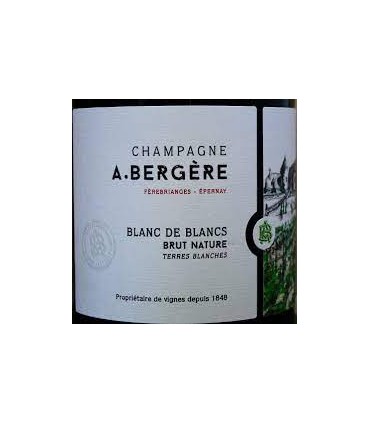 Champagne Blanc de Blancs Brut Nature - Maison A. Bergère